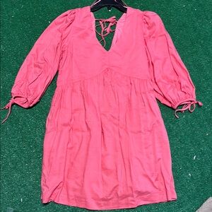 NWT Every Pink Long-Sleeve Dress